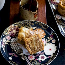 Almond and walnut baklava scrolls